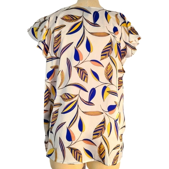 Liz Claiborne Vneck Blouse, size L - Picture 9 of 10